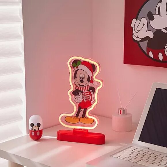 Disney's Mickey Mouse LED Neon Christmas Light by Idea Nuova - Picture 3 of 7